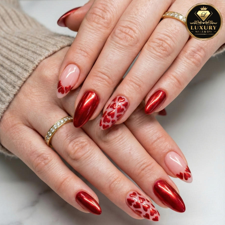 Valentine nail collection